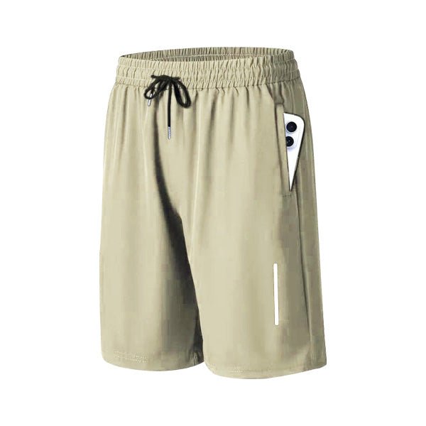 Aero Athletic Shorts | Lightweight Quick - Dry with Zipper Pockets - Hartwella
