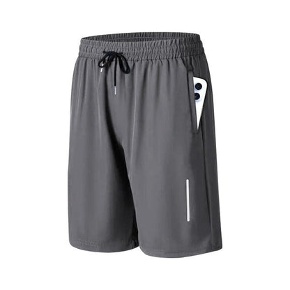 Aero Athletic Shorts | Lightweight Quick - Dry with Zipper Pockets - Hartwella