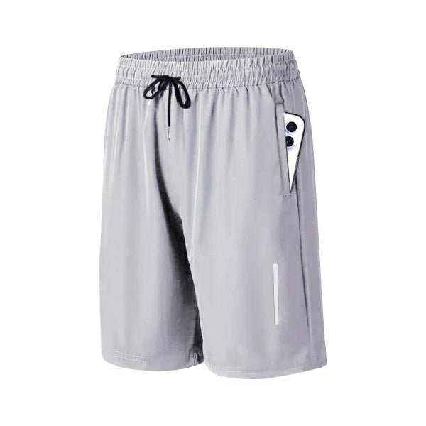 Aero Athletic Shorts | Lightweight Quick - Dry with Zipper Pockets - Hartwella