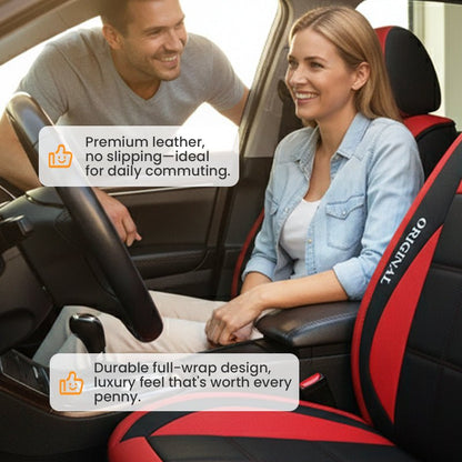 Aero Car Seat Cover | Full-Coverage Leather Protection - Hartwella