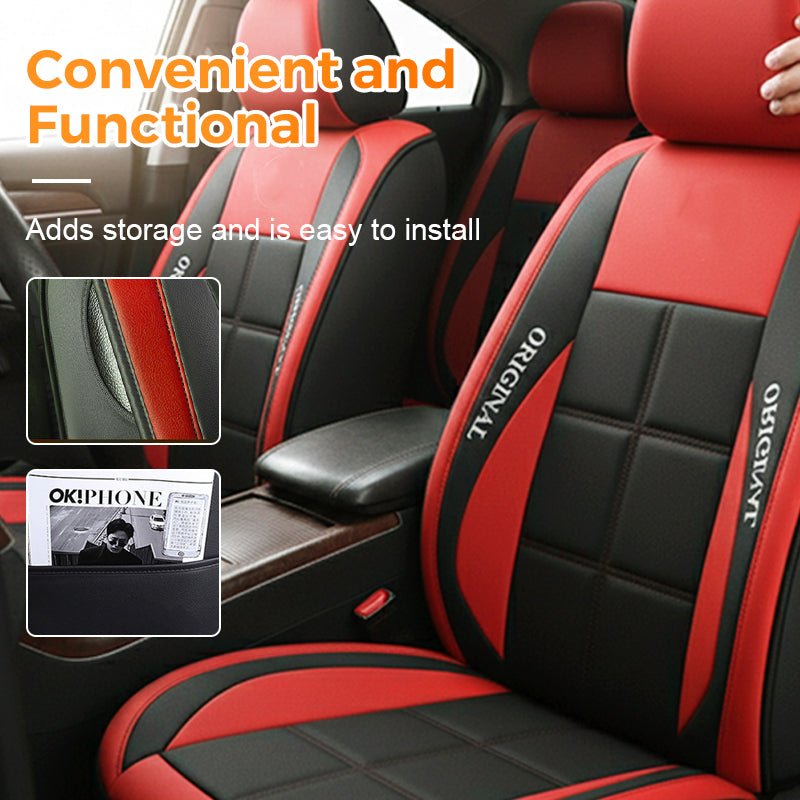 Aero Car Seat Cover | Full-Coverage Leather Protection - Hartwella