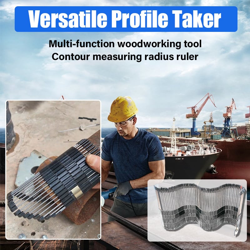 Aero Contour Gauge Tool | Precision Marking for Pipe and Home Renovation - Hartwella