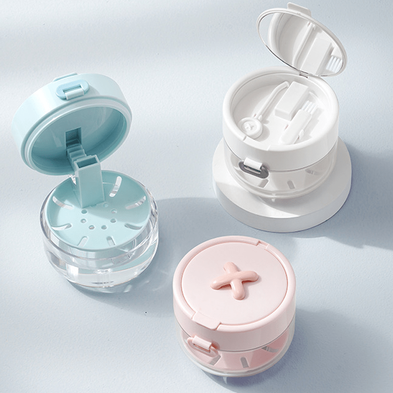 Aero Dental Retainer Case | All-in-One Storage, Leak-Proof Design - Hartwella