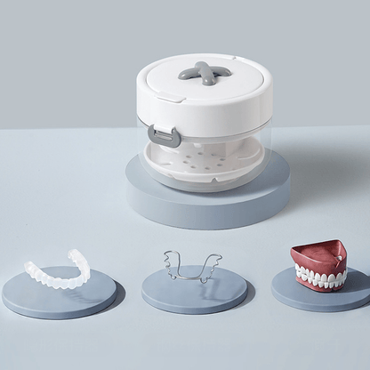 Aero Dental Retainer Case | All-in-One Storage, Leak-Proof Design - Hartwella