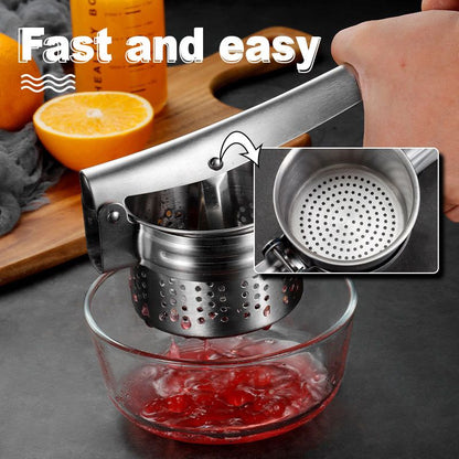 Aero Juicer Machine | Stainless Steel, Efficient Juice Extraction - Hartwella