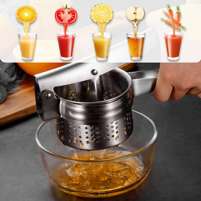 Aero Juicer Machine | Stainless Steel, Efficient Juice Extraction - Hartwella