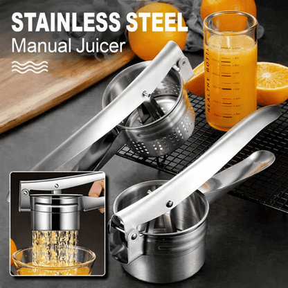 Aero Juicer Machine | Stainless Steel, Efficient Juice Extraction - Hartwella