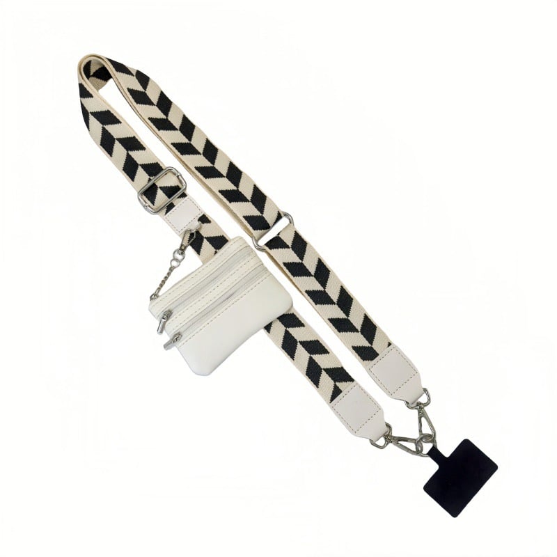 Aero Phone Lanyard | Adjustable Crossbody Strap with Mini Wallet - Hartwella