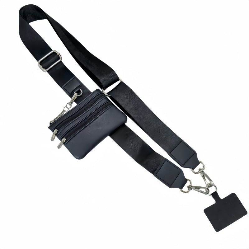 Aero Phone Lanyard | Adjustable Crossbody Strap with Mini Wallet - Hartwella