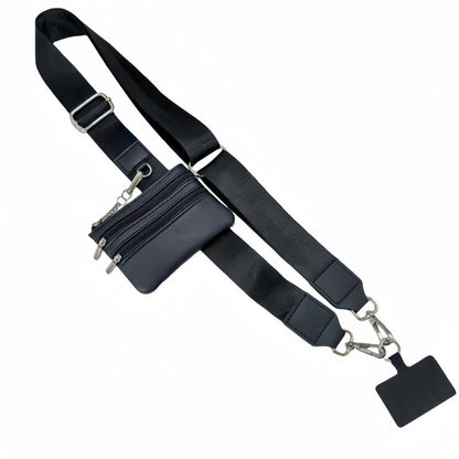 Aero Phone Lanyard | Adjustable Crossbody Strap with Mini Wallet - Hartwella