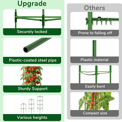 Aero Plant Support | Adjustable Tomato Cages and Cucumber Trellis - Hartwella