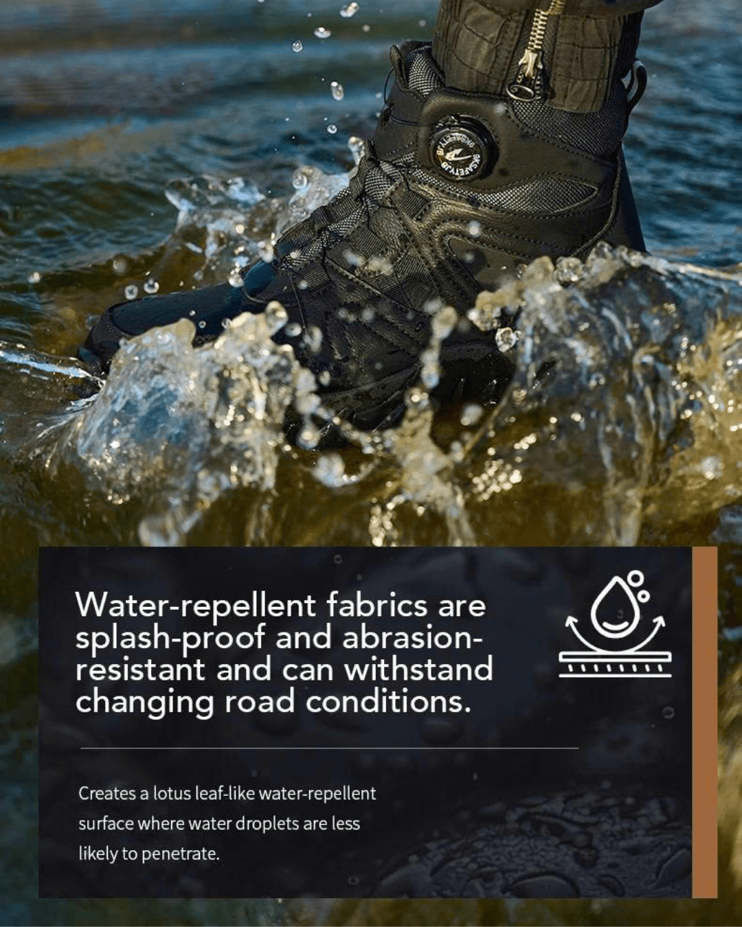 Aero Safety Boots | Steel Toe Work Boots, Waterproof, Anti - Slip - Hartwella