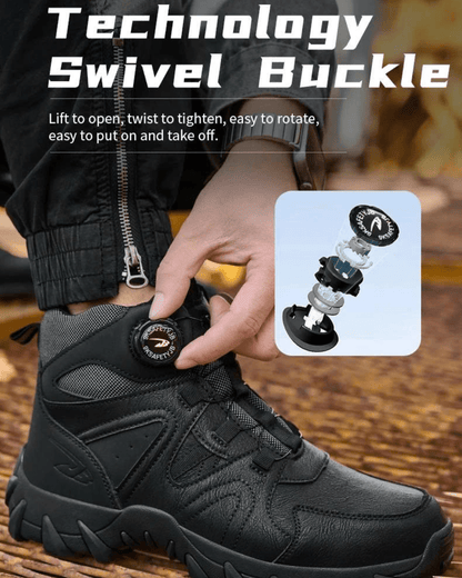 Aero Safety Boots | Steel Toe Work Boots, Waterproof, Anti - Slip - Hartwella