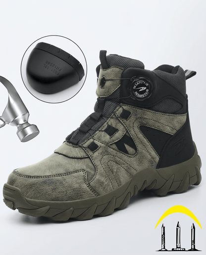 Aero Safety Boots | Steel Toe Work Boots, Waterproof, Anti - Slip - Hartwella