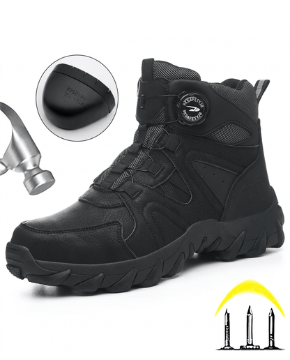Aero Safety Boots | Steel Toe Work Boots, Waterproof, Anti - Slip - Hartwella