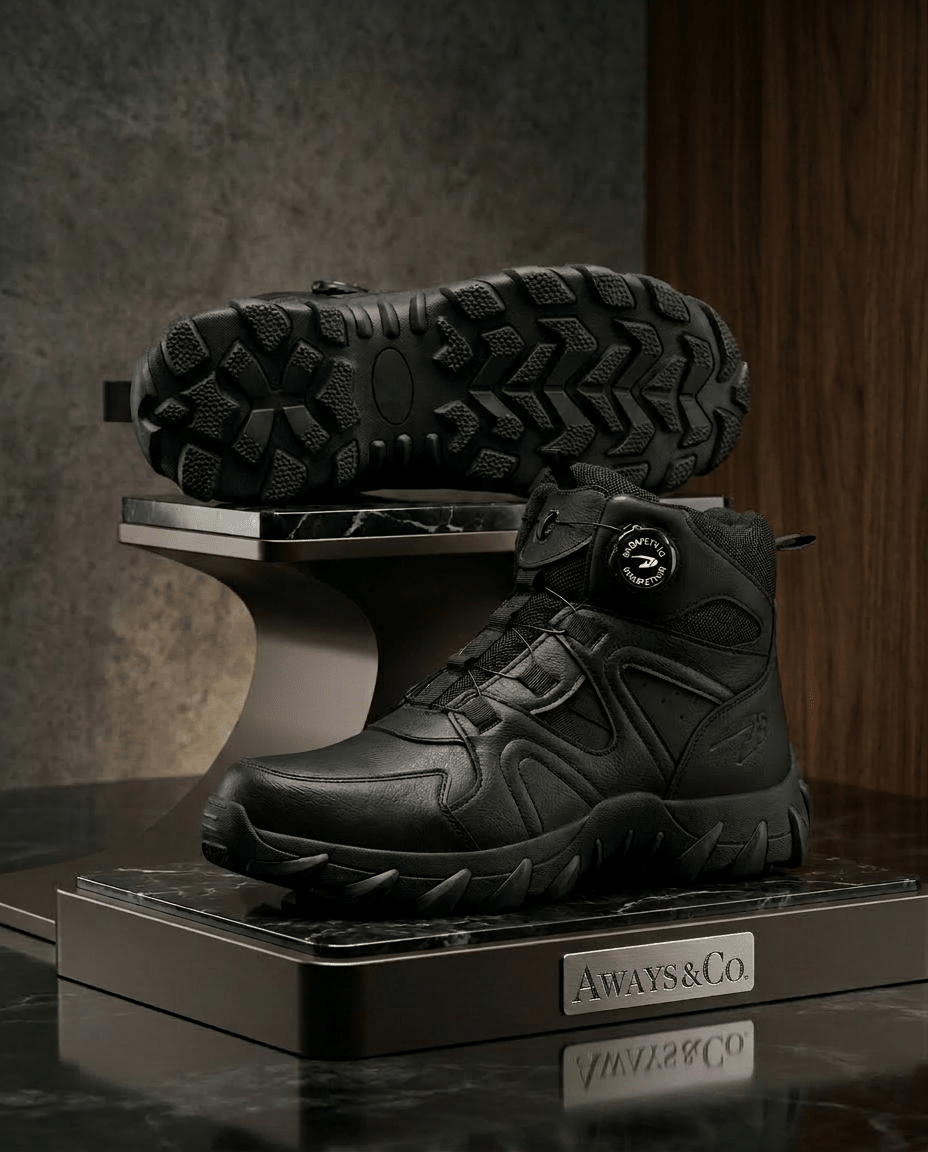 Aero Safety Boots | Steel Toe Work Boots, Waterproof, Anti - Slip - Hartwella