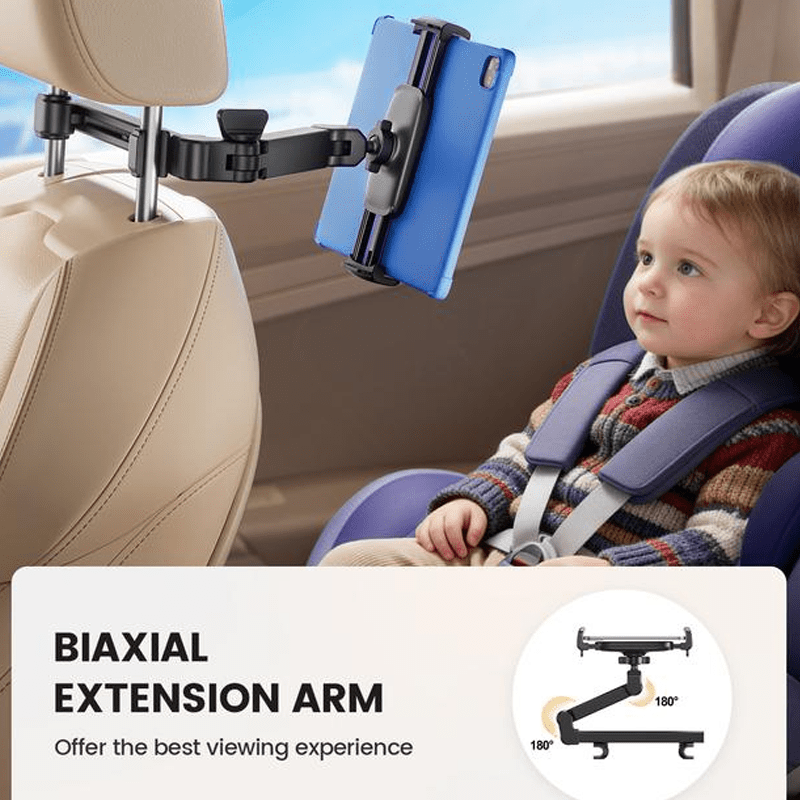 Aero Tablet Mount | Adjustable Car Holder for iPad and Tablets - Hartwella