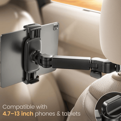 Aero Tablet Mount | Adjustable Car Holder for iPad and Tablets - Hartwella