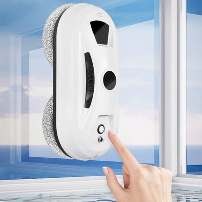 Aero Window Cleaner Robot | Dual Spinning Mop, AI Navigation - Hartwella