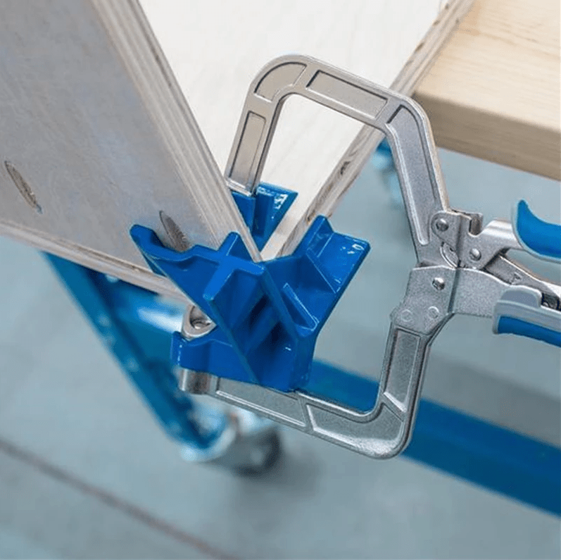 Aero Woodworking Clamp | 90° Angle, Auto - Adjust for Corners - Hartwella