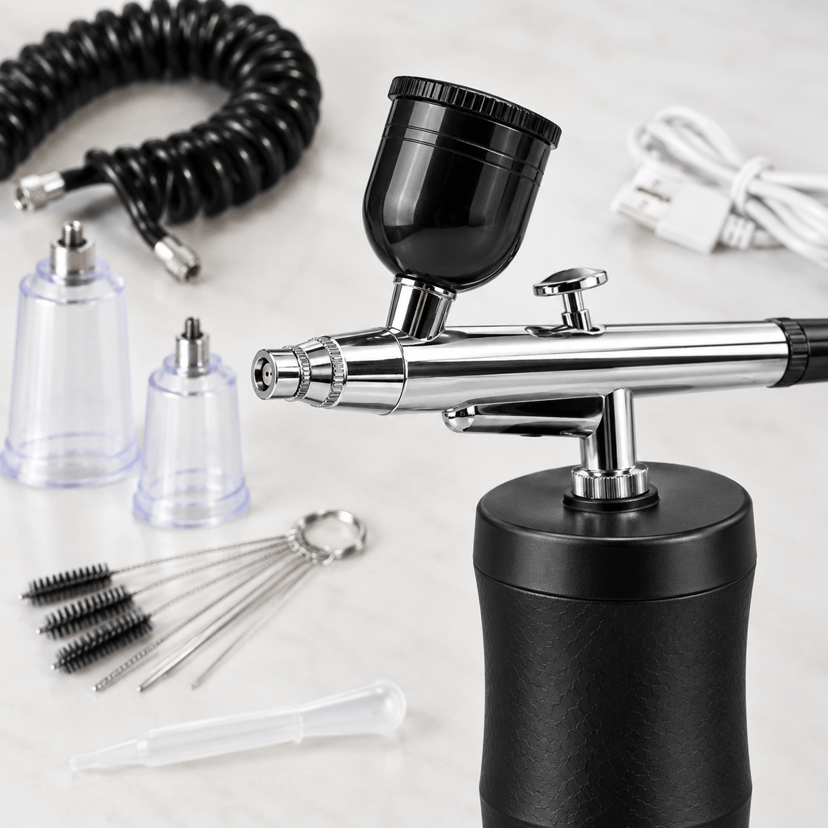 Aerolo™ Electric Airbrush Kit With Compressor - Hartwella