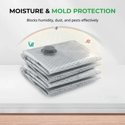AeroShift Pro Vacuum Storage Bags | Durable, Cordless Electric Pump, Space Saver - Hartwella