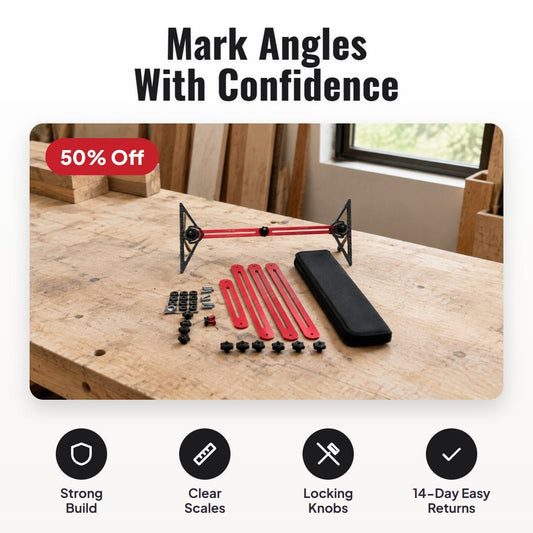 Alumark™ Multi-Function Woodworking Marking Tool Kit - Hartwella