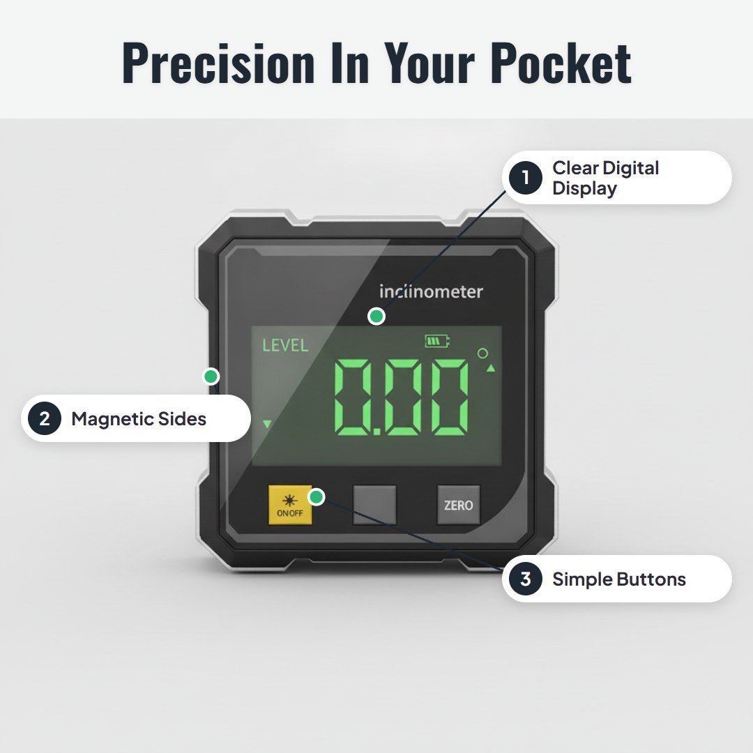 Anglix™ Digital Magnetic Angle Level