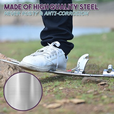 Aqua Automatic Fishing Rod Holder | High - Impact Stainless Steel, User - Friendly Design - Hartwella
