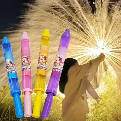 AquaBurst Water Toy | Firework - Style Spray, Easy Pull - Out Pump - Hartwella