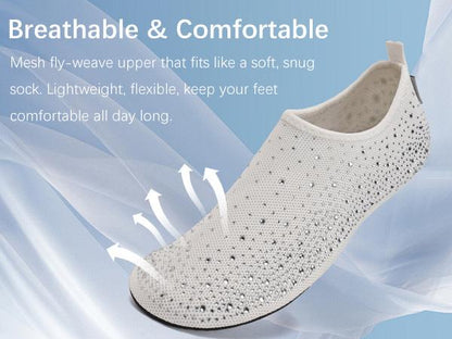AquaGlide Adventure Shoes | Breathable, Non-Slip Water Shoes for Women - Hartwella