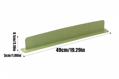 AquaGuard Splash Barrier | Premium Silicone, 49cm Coverage - Hartwella