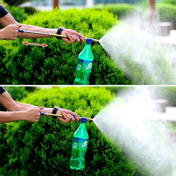 AquaSprout Garden Sprayer | Manual Pressure, Adjustable Design - Hartwella