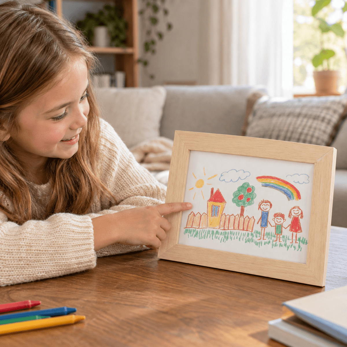 Artivo™ Rotating Storage Photo Frame