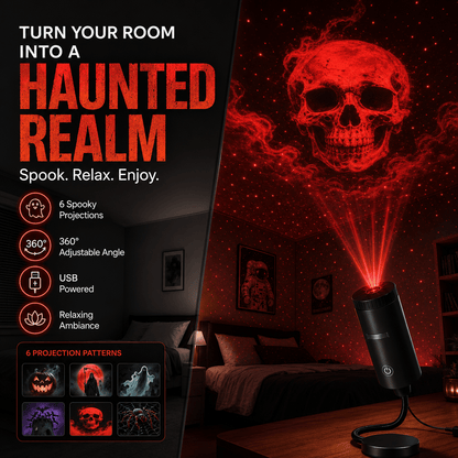 AstraGlow Galaxy Lamp | 360° Rotating Night Light Projector - Hartwella