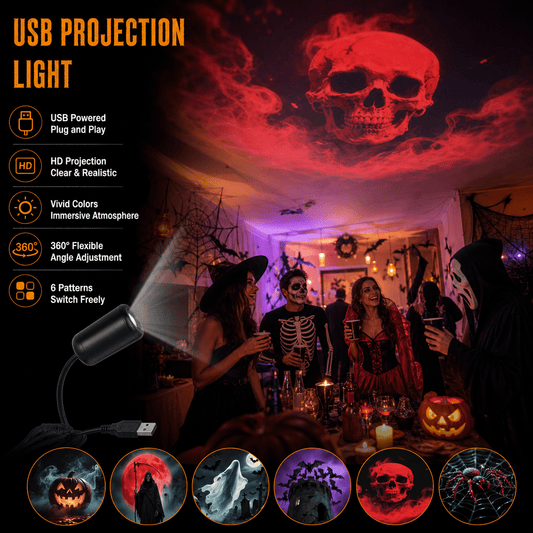AstraGlow Galaxy Lamp | 360° Rotating Night Light Projector - Hartwella