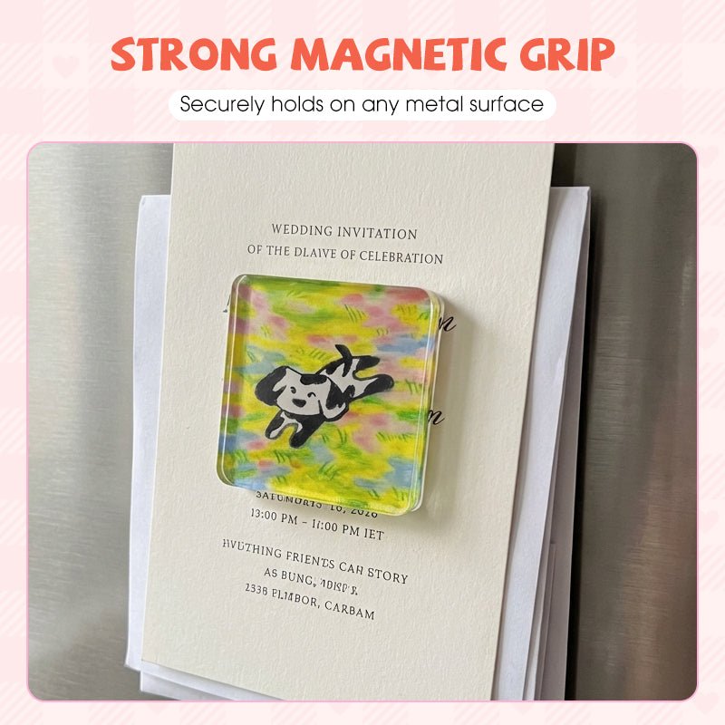 Aura Acrylic Magnet Kit | DIY Crafting, Strong Magnetic Hold - Hartwella