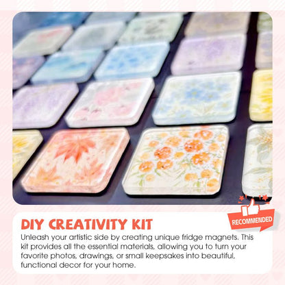 Aura Acrylic Magnet Kit | DIY Crafting, Strong Magnetic Hold - Hartwella