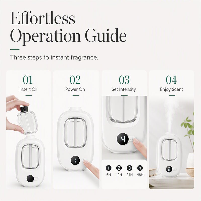 Aurelle™ Cordless Timed Aroma Diffuser