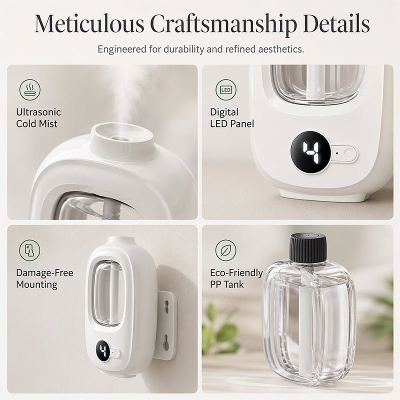 Aurelle™ Cordless Timed Aroma Diffuser - Hartwella