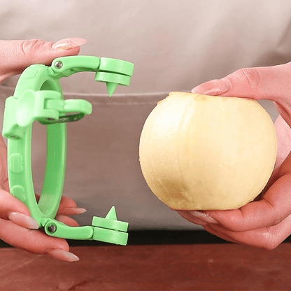 Avela Apple Peeler | Manual Stainless Steel Blades, Effortless Fruit Peeling - Hartwella