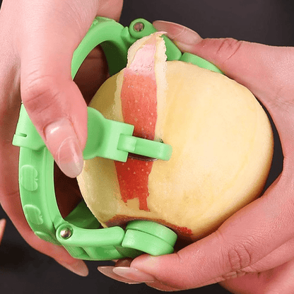 Avela Apple Peeler | Manual Stainless Steel Blades, Effortless Fruit Peeling - Hartwella