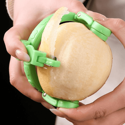 Avela Apple Peeler | Manual Stainless Steel Blades, Effortless Fruit Peeling - Hartwella
