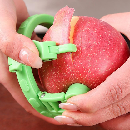 Avela Apple Peeler | Manual Stainless Steel Blades, Effortless Fruit Peeling - Hartwella