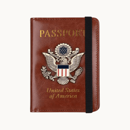 Aventra Passport Cover | RFID Shielded, Scratch - Resistant - Hartwella