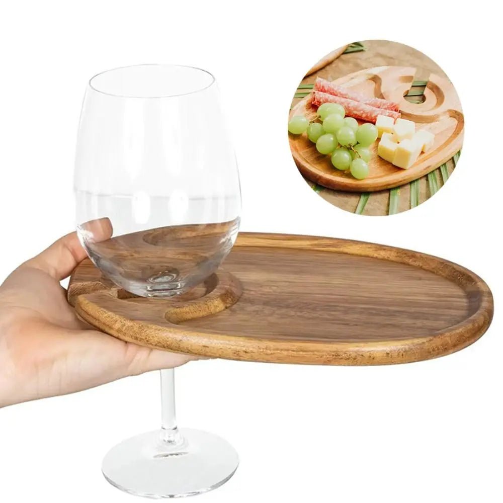Bamboo Appetizer Plates | Elegant Wood Design - Hartwella