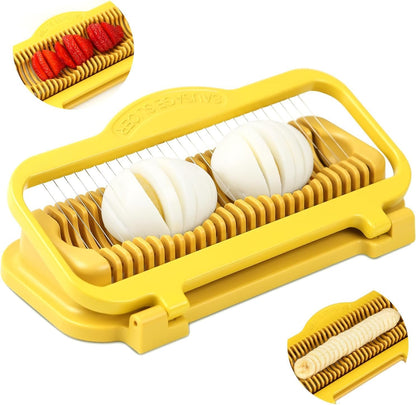 Bana Slicer Pro | Multifunctional Egg and Fruit Cutter, Easy to Clean - Hartwella
