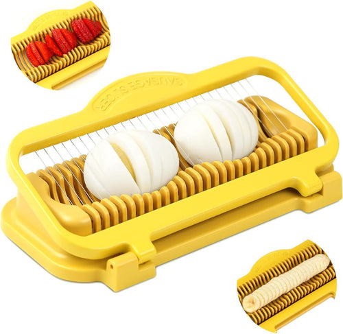 Bana Slicer Pro | Multifunctional Egg and Fruit Cutter, Easy to Clean - Hartwella