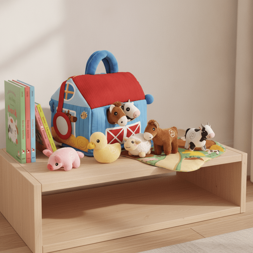 Barnley™ Farm Animal Plush Playset - Hartwella