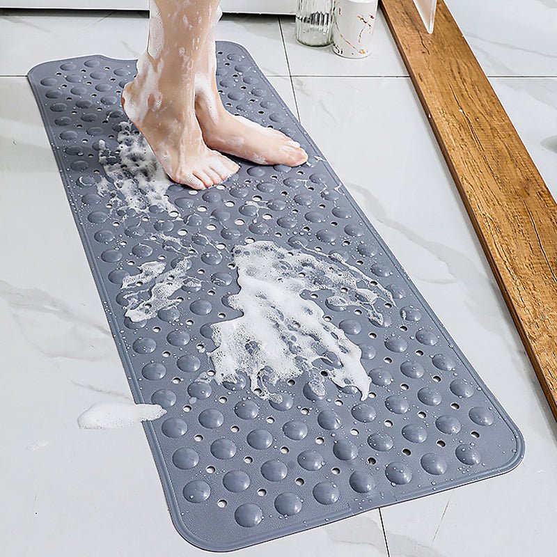 BatheSafe Non - Slip Bath Mat | Textured PVC, Suction Cups, 100 cm x 40 cm - Hartwella